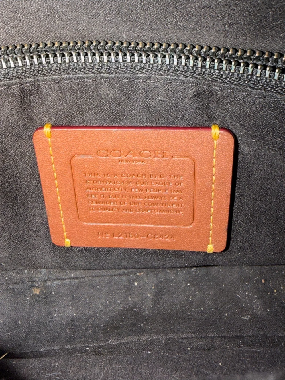 Real authentic Coach Soft Tabby Multi Crossbody in Signature Leather